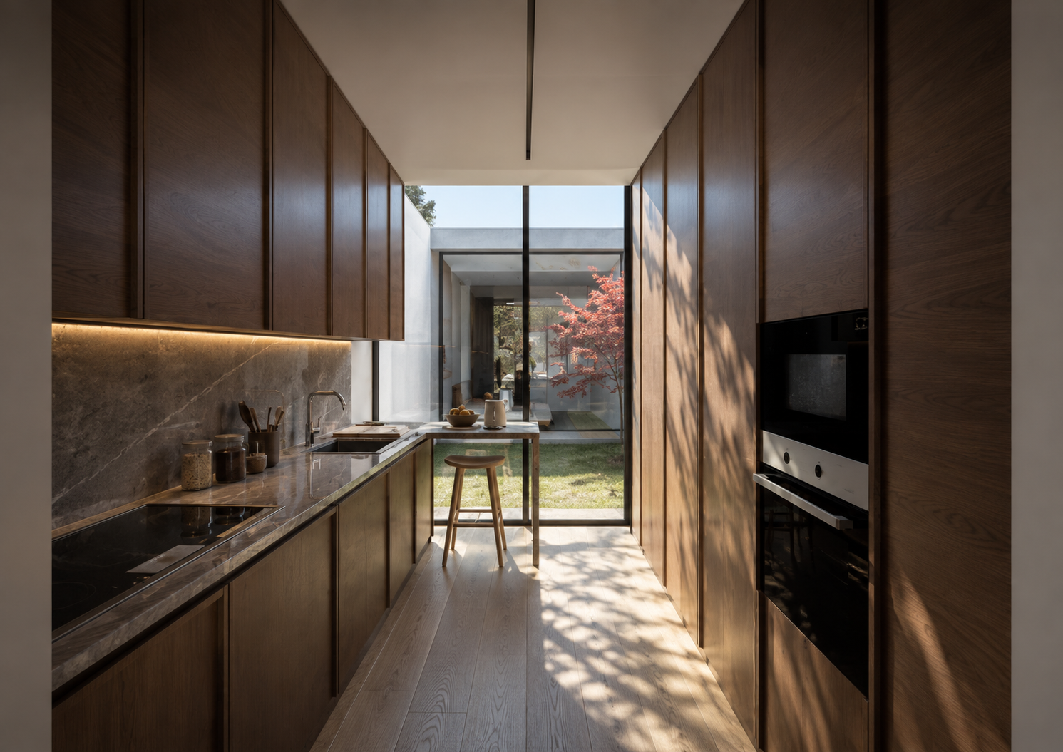 VA59 – cozinha com abertura para o pátio