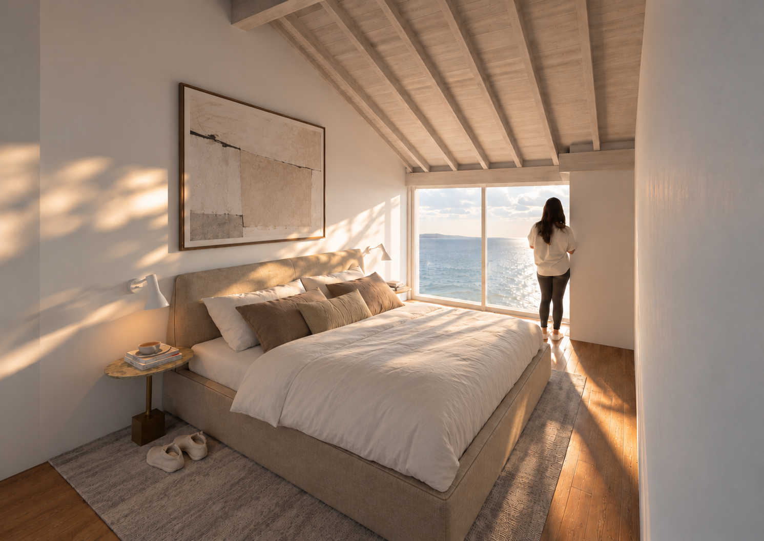 BV7 – attic bedroom, sea view